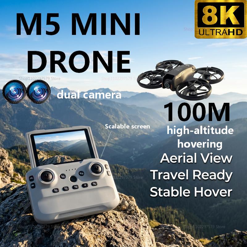 Fpv Drone Charger - Nowy Mini Dron M5 2026 z