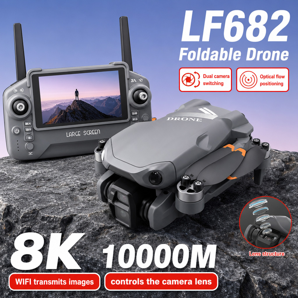 Fpv Drone Charger - Zdjęcia lotnicze z drona LF682, 8K