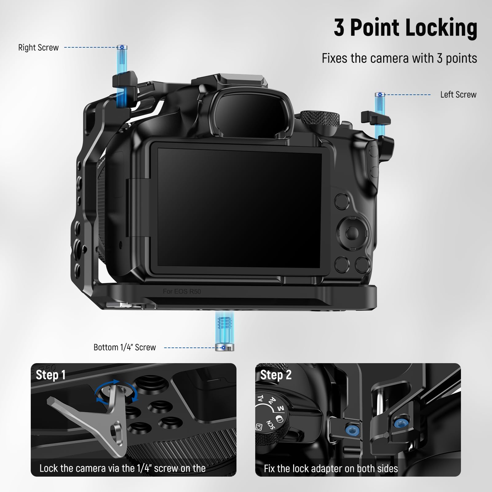 NEEWER R50 Klatka operatorska  – Canon Camera Eos R50 recenzja i cena