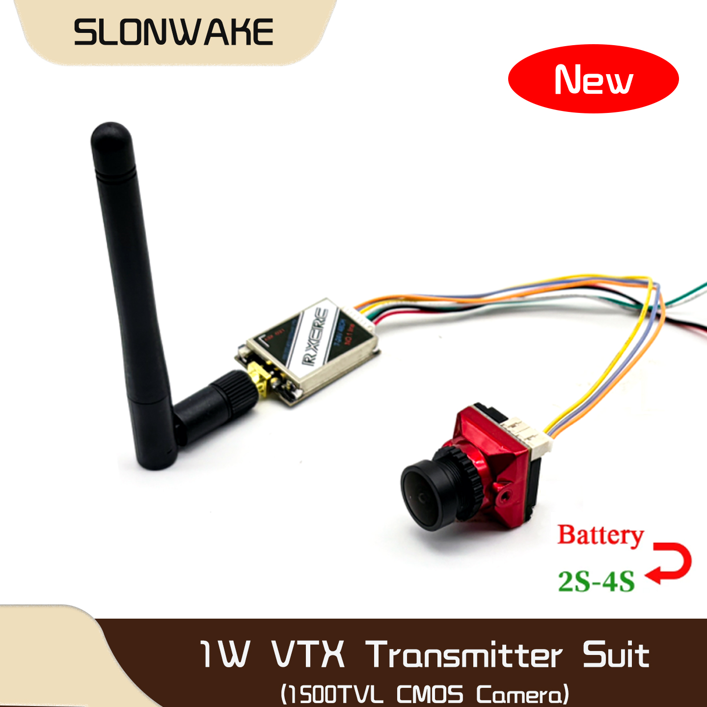 SLONWAKE 5.8G 48CH 1W VTX 100/ – Fpv Drone Frame recenzja i cena