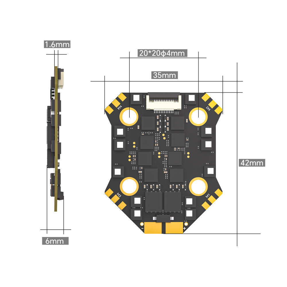 iFlight Borg F7 Mini Stack Kon – Fpv Drone Flight Controller recenzja i cena